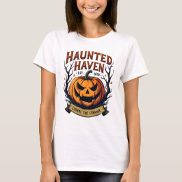 Camiseta Cita de Haunted Heaven Halloween