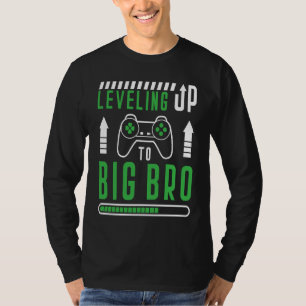 Camiseta Cita de Hermano Jugador Subiendo de Nivel a Gran H