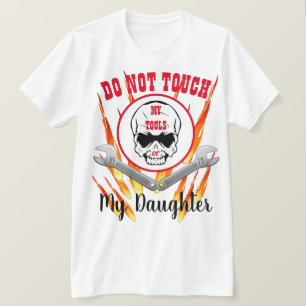 Camiseta Cita de hija y herramientas