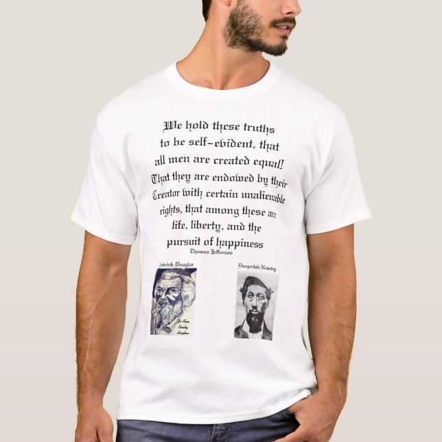 CAMISETA CITA DE HISTORIA NEGRA (Anverso)