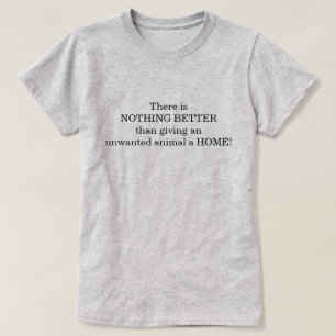 Camiseta Cita de Hogar de Rescate de Mascotas