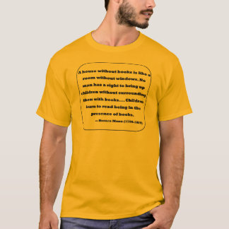 Camiseta Cita de Horacio Mann