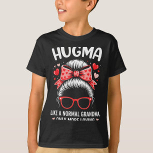 Camiseta Cita de Hugma Valentine para abuela cariñosa con l