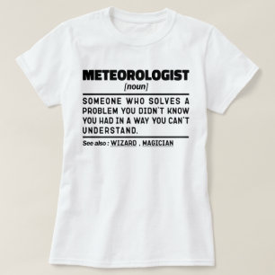 Camiseta Cita de humor del meteorólogo Noun Forecast Weathe