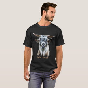 Camiseta Cita de humor para animales de granja de cabra ant