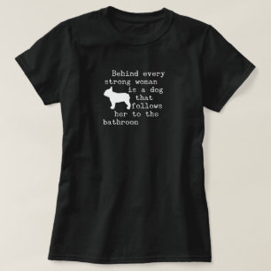 Camiseta Cita de humor para perros - Bulldog francés