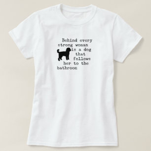 Camiseta Cita de humor para perros - Labradoodle
