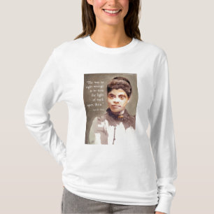 Camiseta Cita de Ida B Wells y "Verdad"