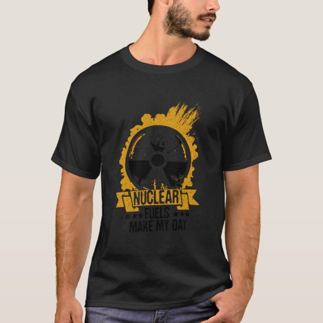 Camiseta Cita De Ingeniero Nuclear Para Planta Nuclear Y Nu (Anverso)