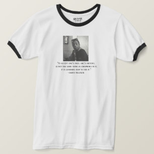 Camiseta Cita de James Baldwin