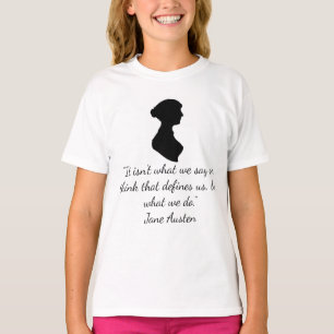 Camiseta cita de Jane Austen