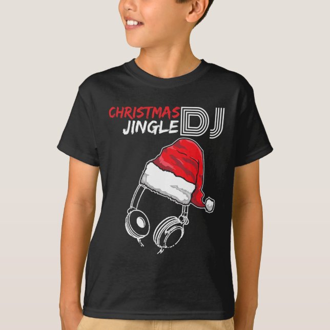 Camiseta Cita De Jingle De Navidades De Dj - Regalos Y Pres (Anverso)