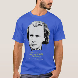 Camiseta Cita de Johannes Brahms