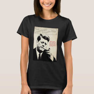 Camiseta Cita de John F. Kennedy