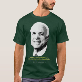 Camiseta Cita de John Mccain