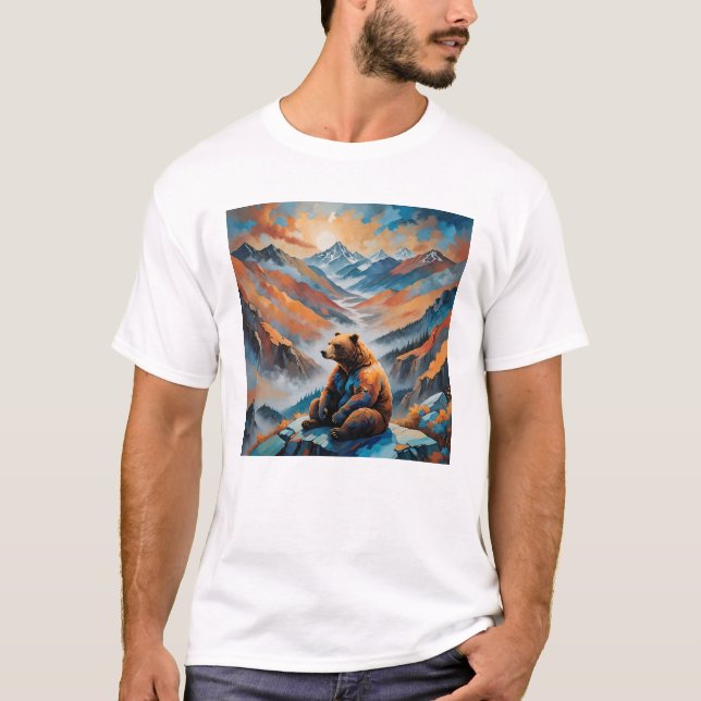 Camiseta Cita de John Muir: (Anverso)