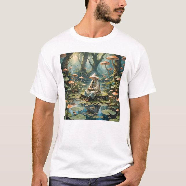 Camiseta Cita de John Muir: (Anverso)