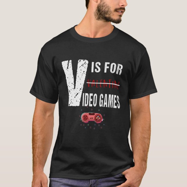 Camiseta Cita De Juegos Graciosa V Para Videojuegos Guay Ga (Anverso)