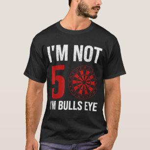 Camiseta Cita de jugador de dardos para cumpleaños número 5