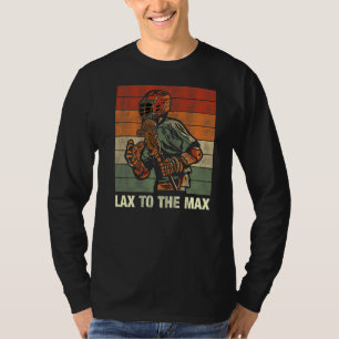 Camiseta Cita de jugador de lacrosse Lax To The Max Premium