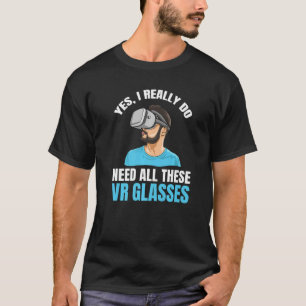 Camiseta Cita De Jugador De Realidad Virtual Para Un Jugado