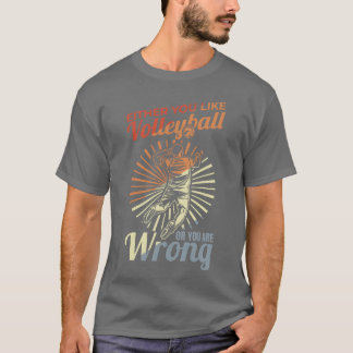 Camiseta Cita de jugador de voleibol familia