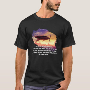 Camiseta Cita de Kamina - Gurren Lagann Classic