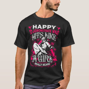 Camiseta Cita de Karate Kung Fu sobre artes marciales chica