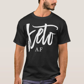 Camiseta Cita de Keto AF de baja carga de carbohidrasa alta