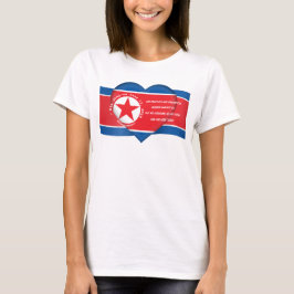 Camiseta Cita de Kim Jong un durante la cumbre con Trump el