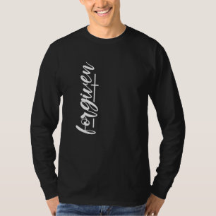 Camiseta Cita De La Biblia Cristiana De Pascua Perdonada Pa