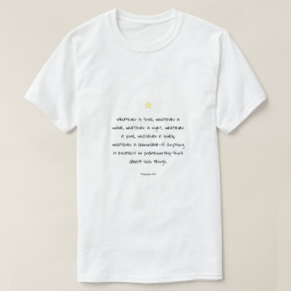 Camiseta Cita de la Biblia de la Escritura Motivacional ins