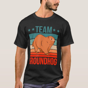 Camiseta Cita de la marmota del equipo Marmota Marmota