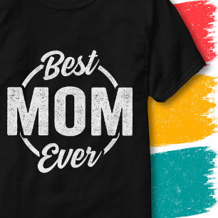 Camiseta Cita de la mejor mamá jamás Retro estilo vintage d