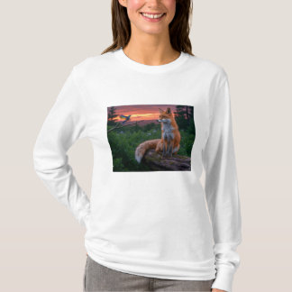 Camiseta Cita de la Naturaleza "Donde empieza la paz y la p