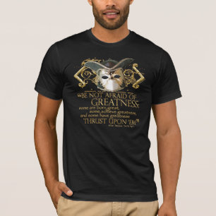 Camiseta Cita de la noche de Reyes (versión del oro)