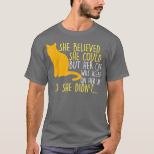 Camiseta Cita de Lady Lady, la dueña del gato de Cat Lover