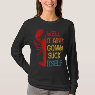 Camiseta Cita de langosta Bote de langosta Vintage Guay Lob
