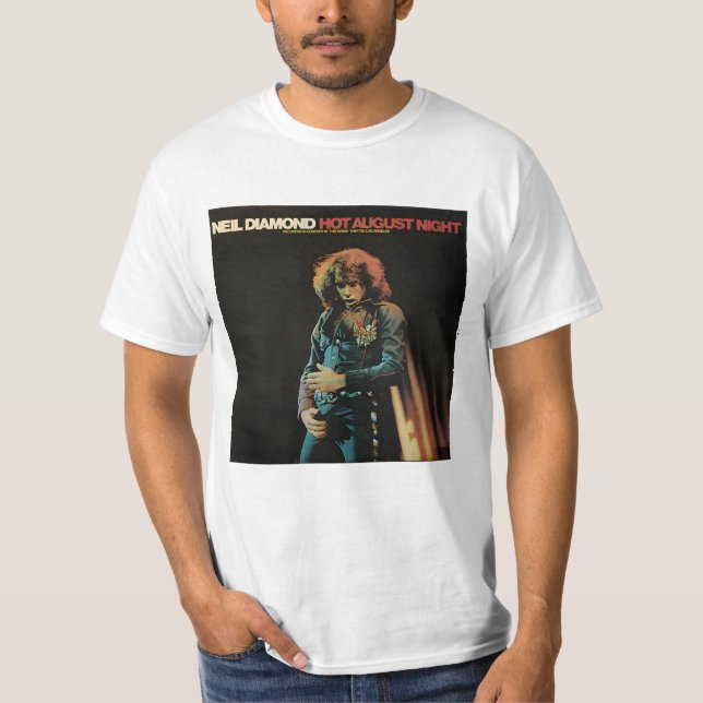 Camiseta cita de las noches de agosto (Anverso)