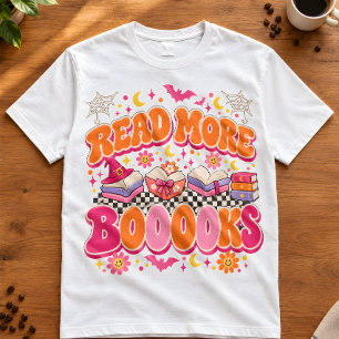Camiseta Cita de lectura "Leer más libros" Amantes de los l