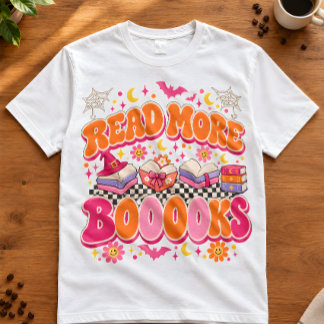 Camiseta Cita de lectura "Leer más libros" Amantes de los l