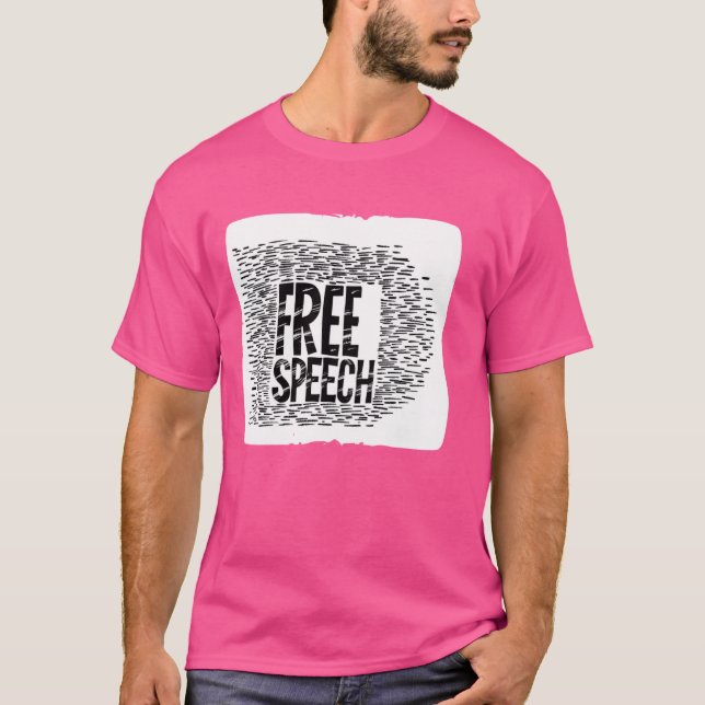 Camiseta Cita de libre expresión para adultos y niños (Anverso)