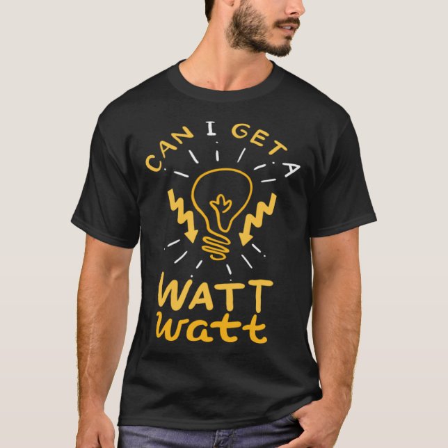 Camiseta Cita de Lineman Watt para Electrica (Anverso)