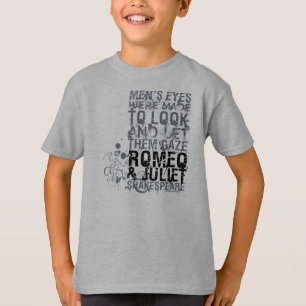Camiseta Cita de los hombres de Romeo y de Juliet