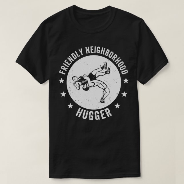 Camiseta Cita De Lucha Graciosa Para Los Hombres Luchadores (Diseño del anverso)