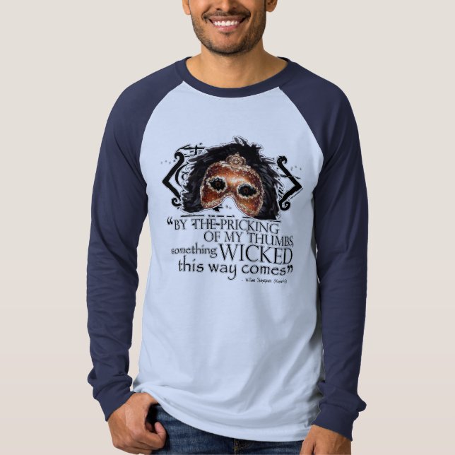 Camiseta Cita de Macbeth (Anverso)