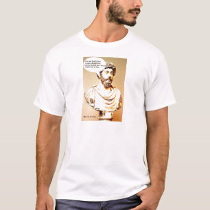 Camiseta Cita de MARCO AURELIUS; No es la muerte que un