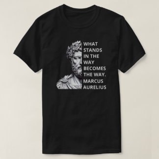 Camiseta Cita de Marcus Aurelius Stoics
