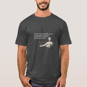 Camiseta Cita De Marcus Tullius Cicero Por Razón