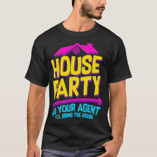 Camiseta Cita de marketing divertida del agente inmobiliari